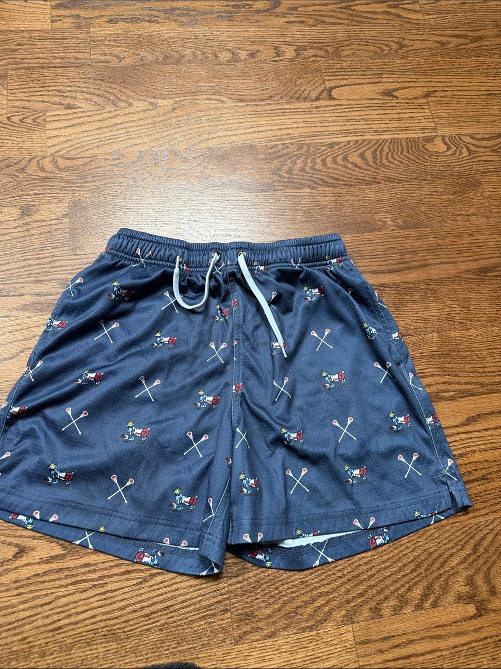 GOAT USA Men's Mesh Shorts with Lacrosse print Size Small